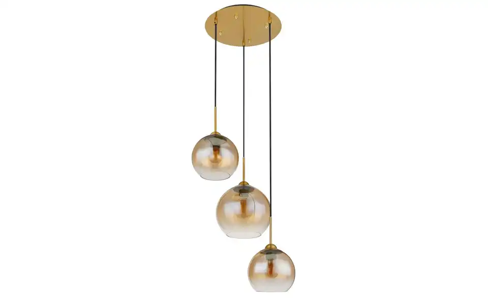 Pendelleuchte 150 cm 3-flammig 43 cm 43 cm
