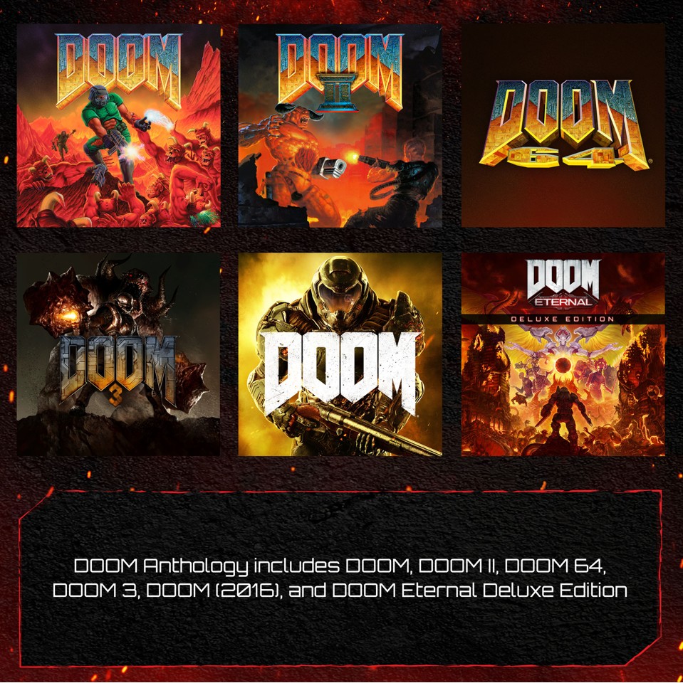 Doom Anthology (Code in Box)- Nintendo Switch