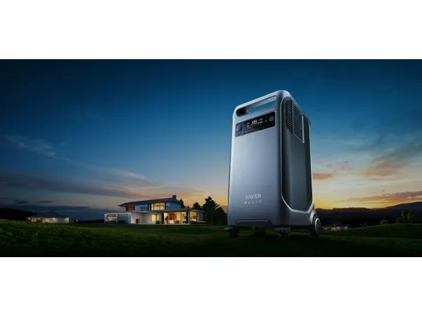 Anker SOLIX F3800 - Transportabel strømstation - AC 230 V - 6000 Watt - litiumjernfosfat - 3840 Wh - Wi-Fi, Bluetooth