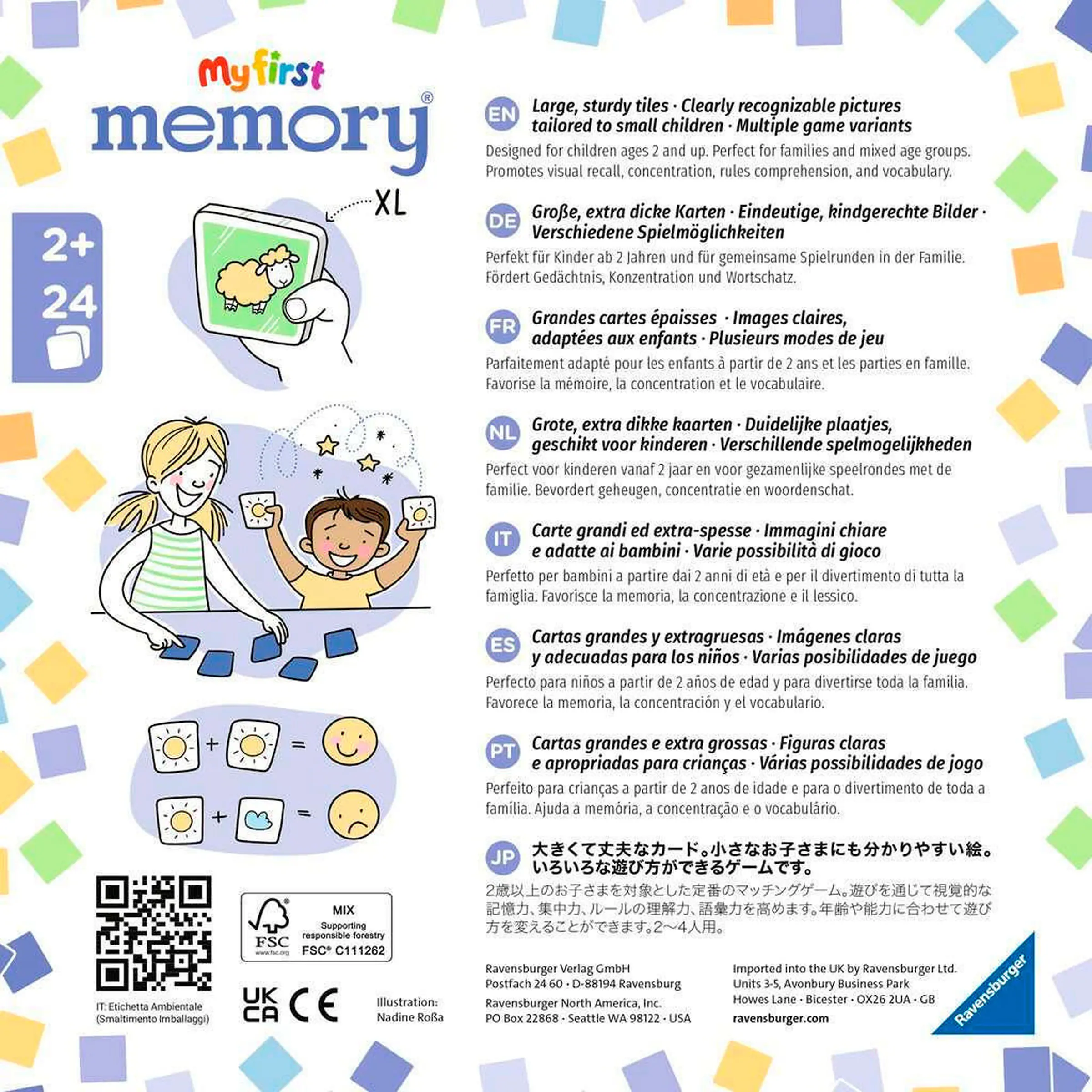 Ravensburger My first memory® Meine Lieblingssachen