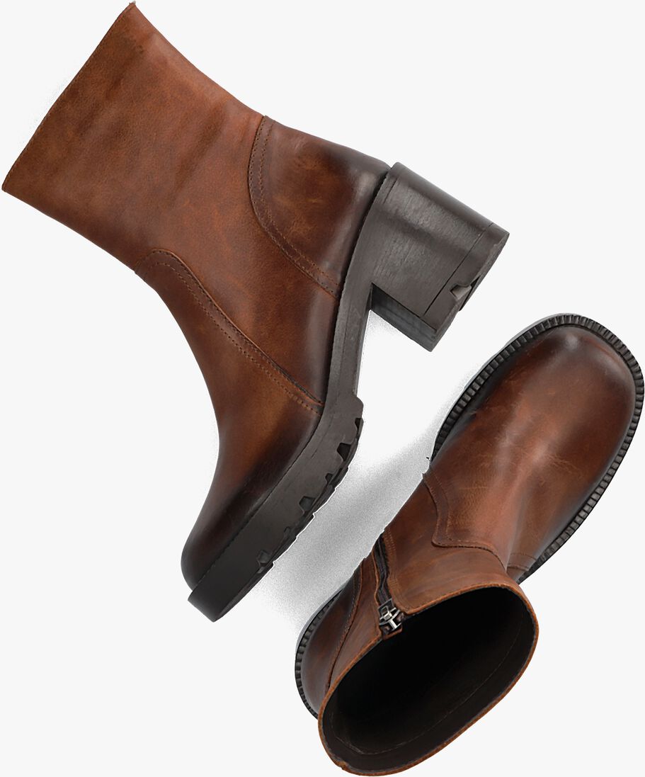 NOTRE-V cognac notre-v enkelboots 830016