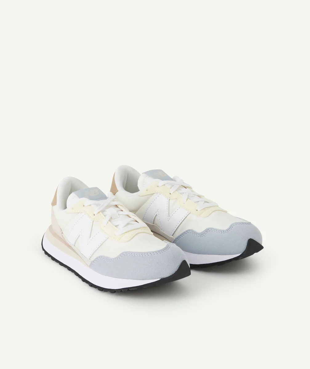 NEW BALANCEBASKETS 237 BEIGE ROSE ET BLEU