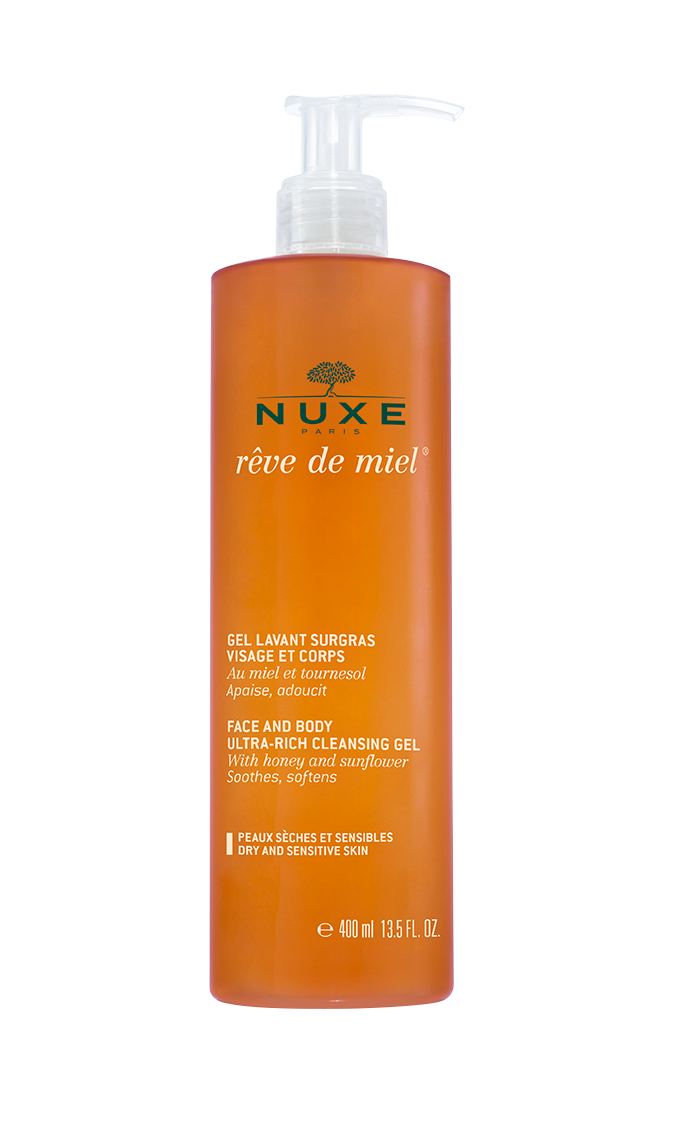 NUXE Rêve de Miel Gel Surgras Visage & Corps 400 ml