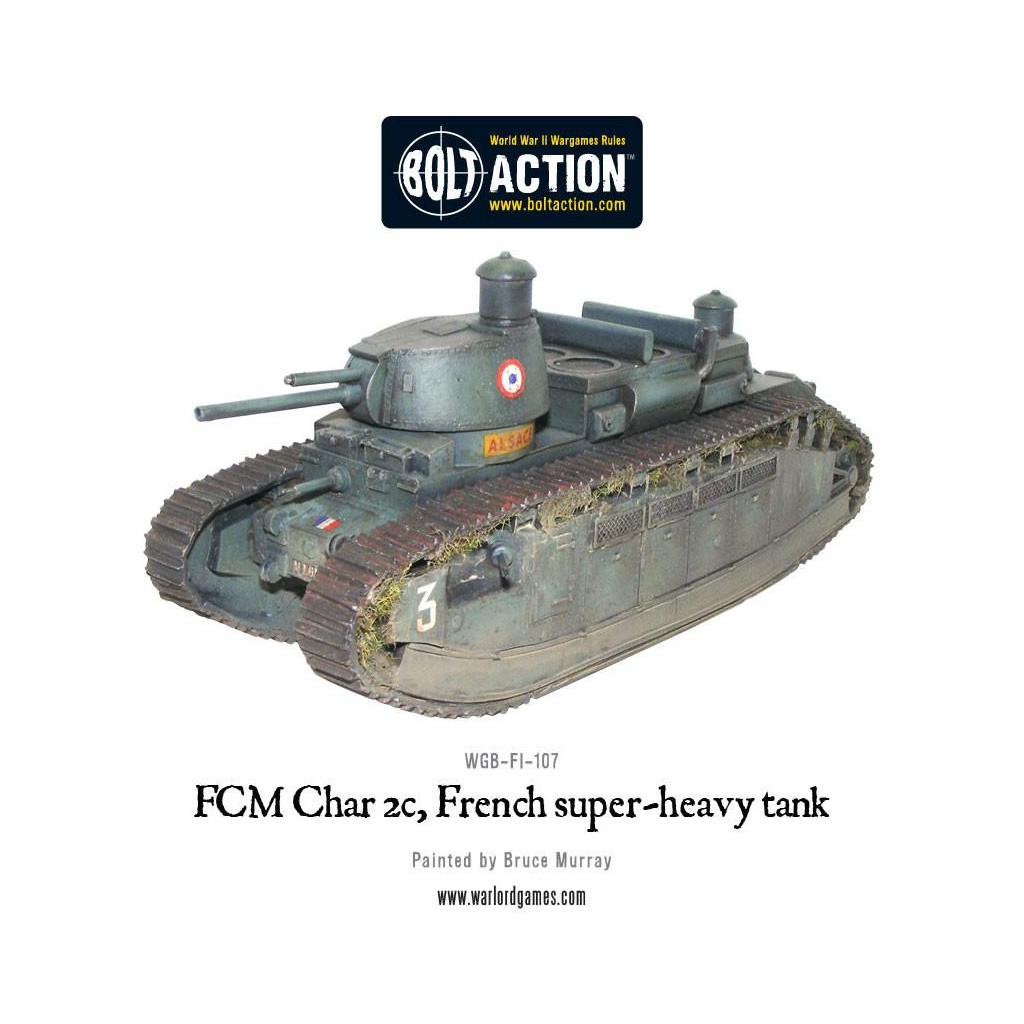 Bolt Action - French - FCM Char 2c super-heavy tank