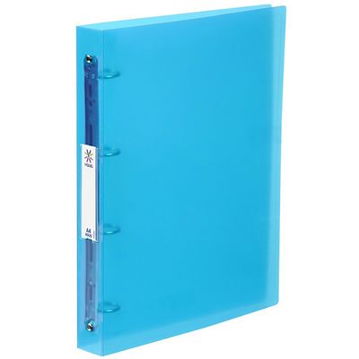 Viquel Propyglass - Classeur à anneaux - Dos 40 mm - A4 Maxi - pour 225 feuilles - transparent