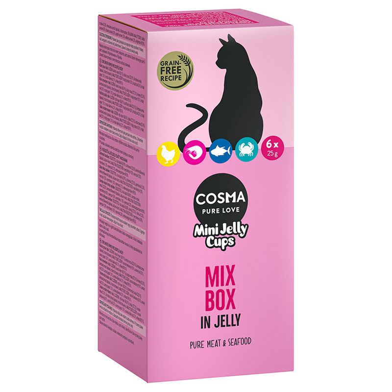 Lot Cosma Mini Jelly Cups 24 x 25 g