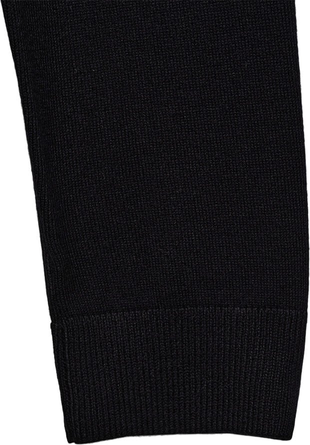MANGO Fine-knit cardigan Black