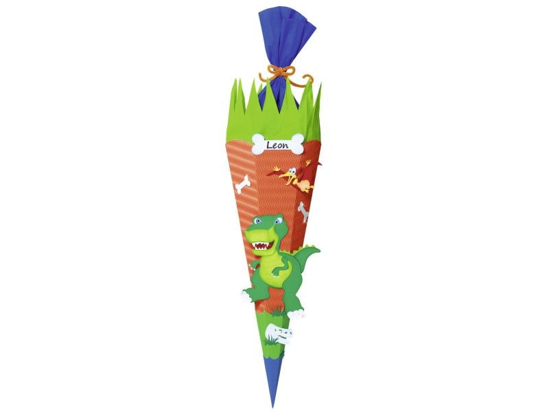 URSUS Schultüte Bastelset 68 x 20 cm Dinosaurier Schultüte Bastelset Dino