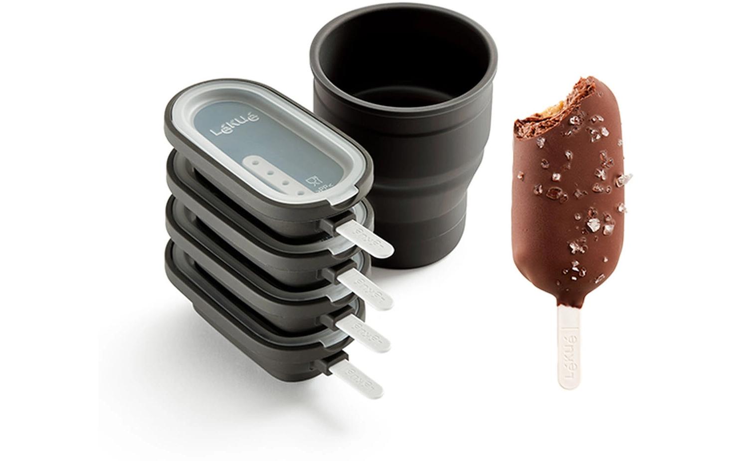 Glaceform Silikon, 4er SetSet zur Herstellung von hausgemachtem Eis