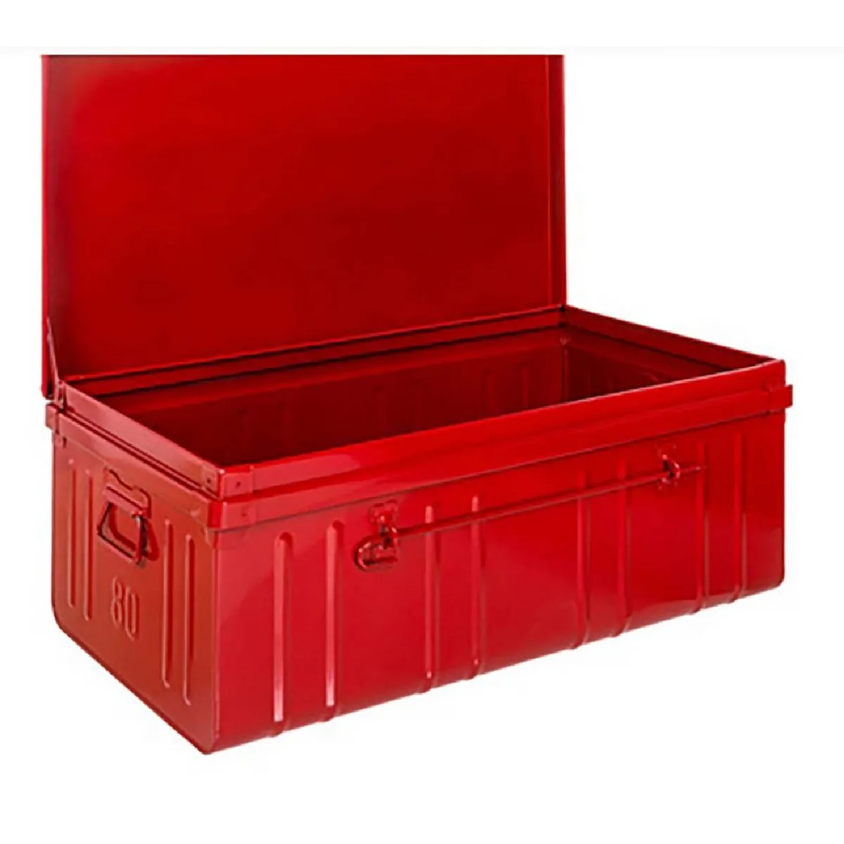 Pierre Henry Malle en acier Habitat rouge 100 cm