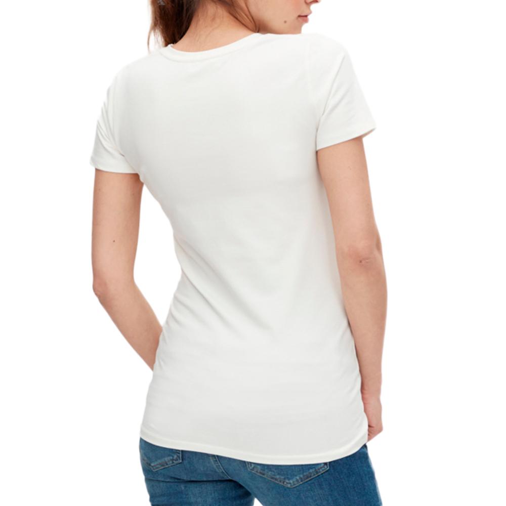 Mamalicious T-shirt Blanc Femme Mamalicious Welcome