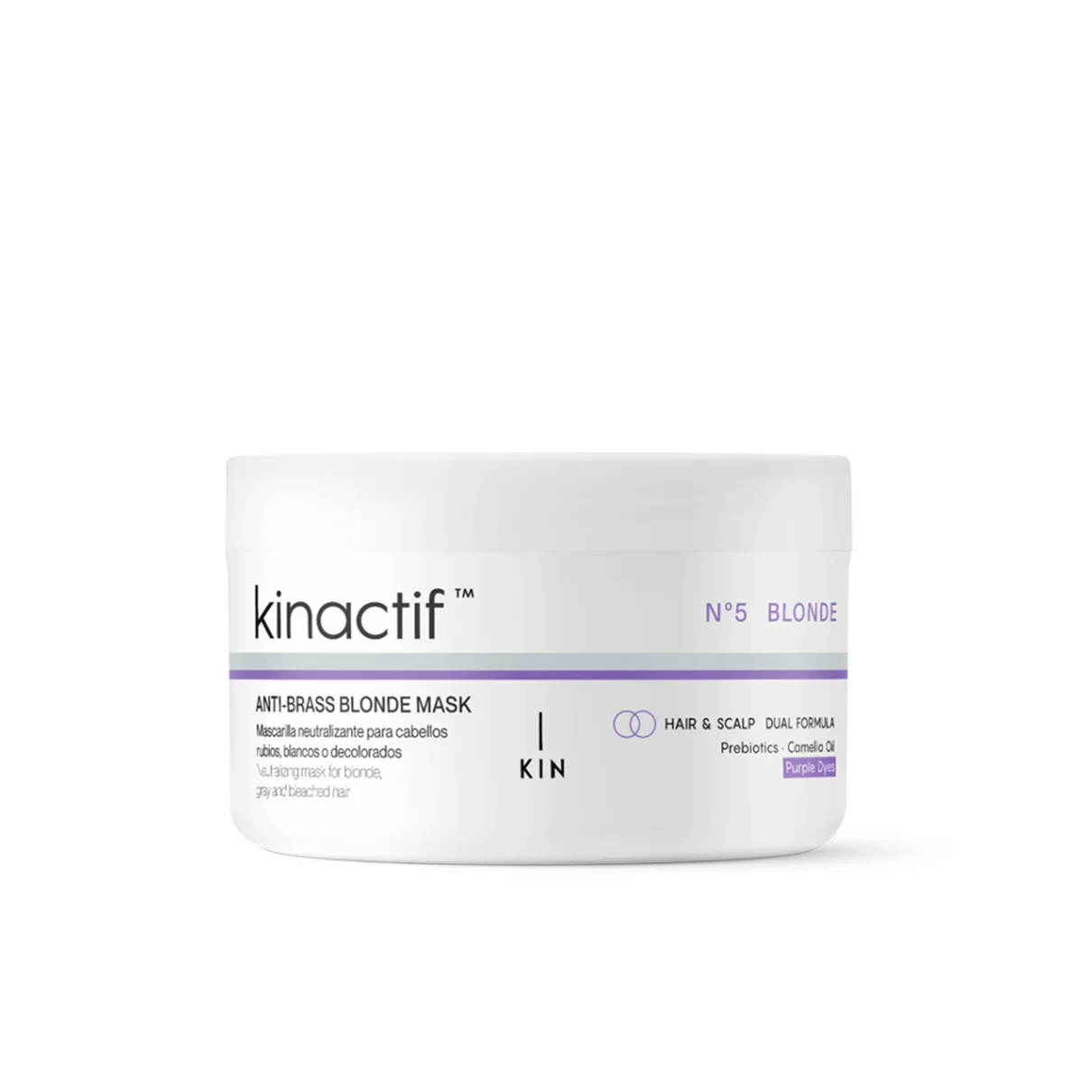 Masque Déjaunisseur Anti-Brass Blonde Kinactif 200ml