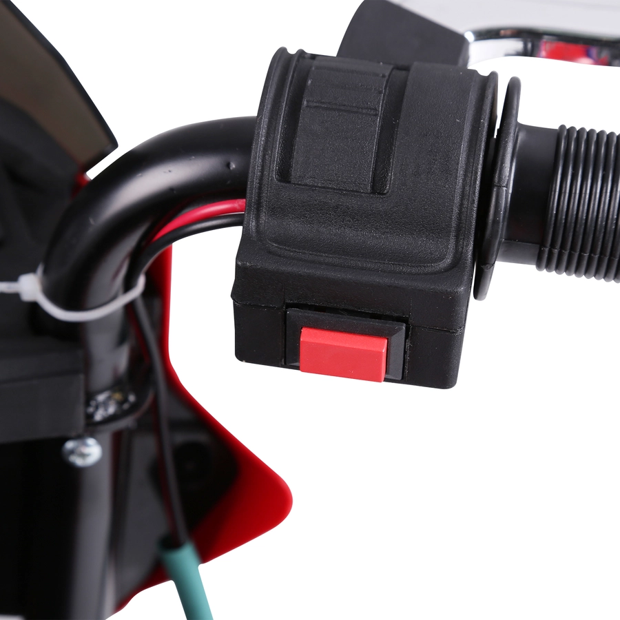 HOMCOM Elektro-Motorrad für Kinder rot