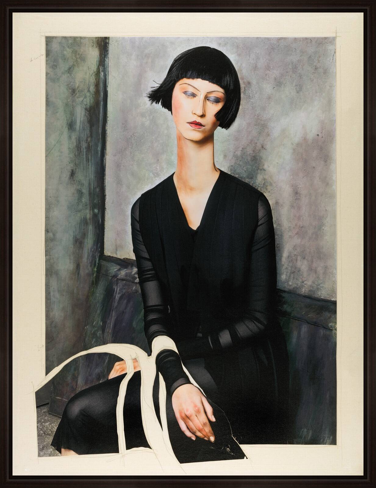 Women V (after Modigliani) by Efren Isaza - Limited Edition. Edition of: 150. Signed.