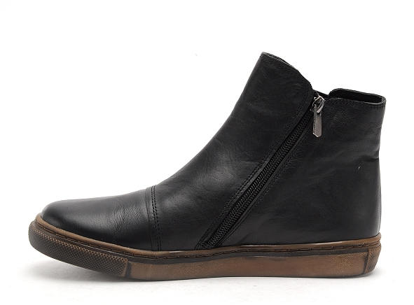 Kokoon boots bottine plates femme alix noir
