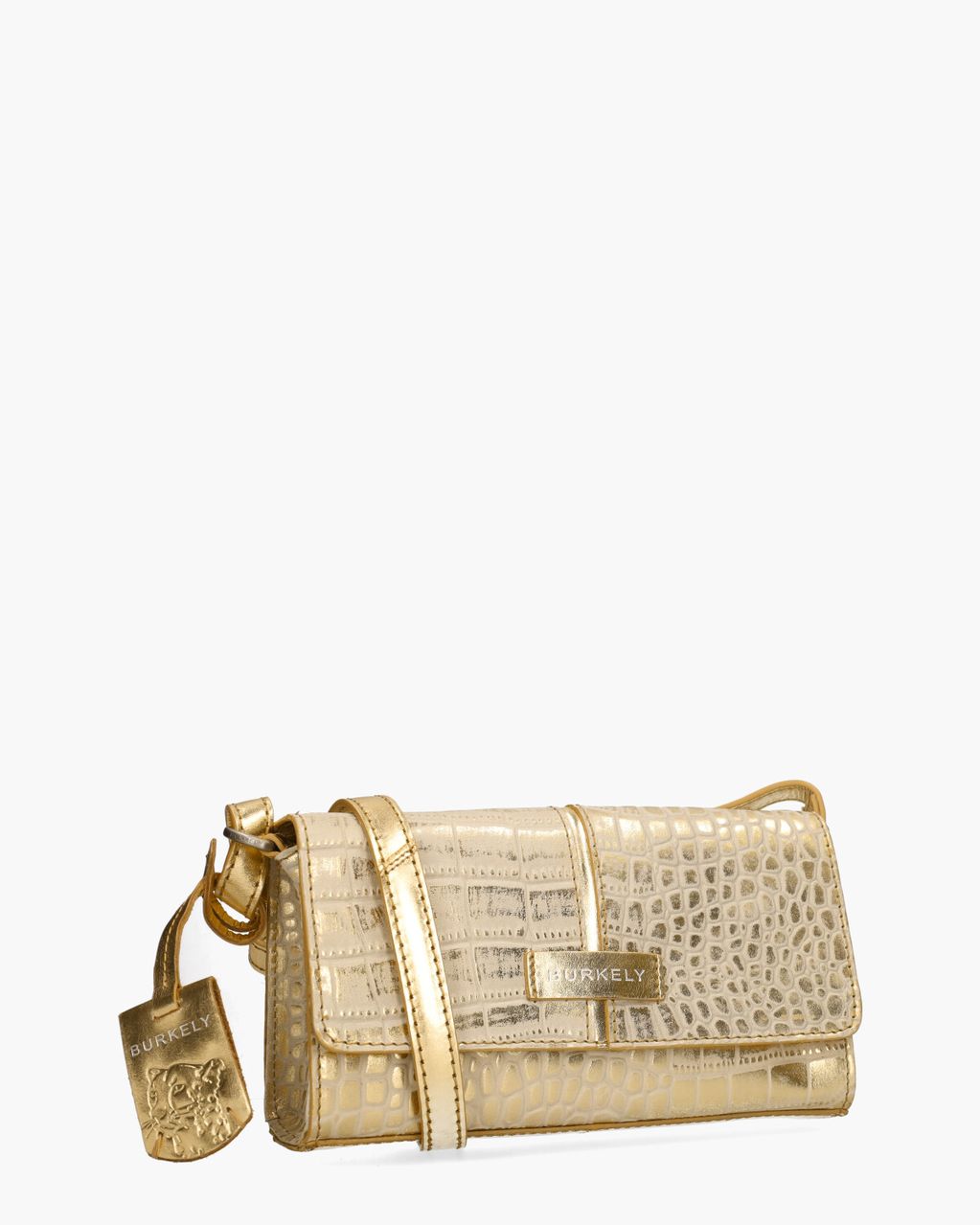 Burkely Cool Colbie Crossbody Flap Bag Goud Tas