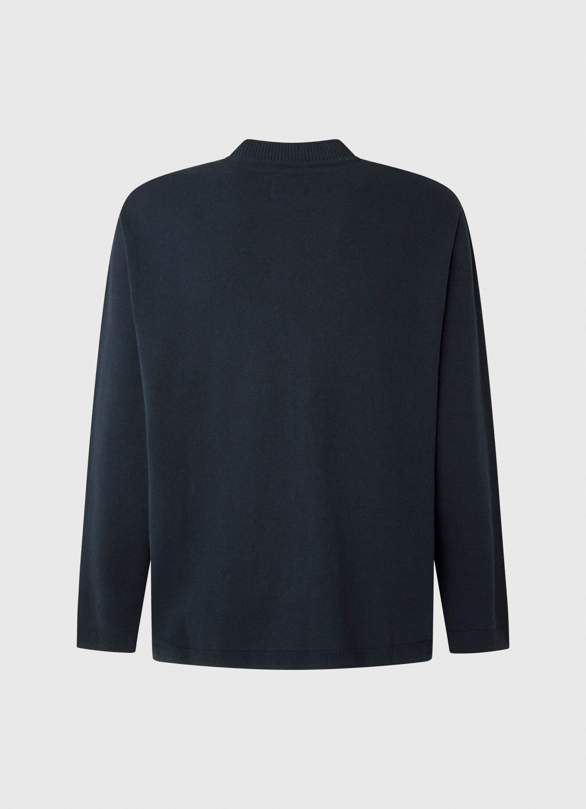 Camisa Pluton de gola redonda - azul Dulwich