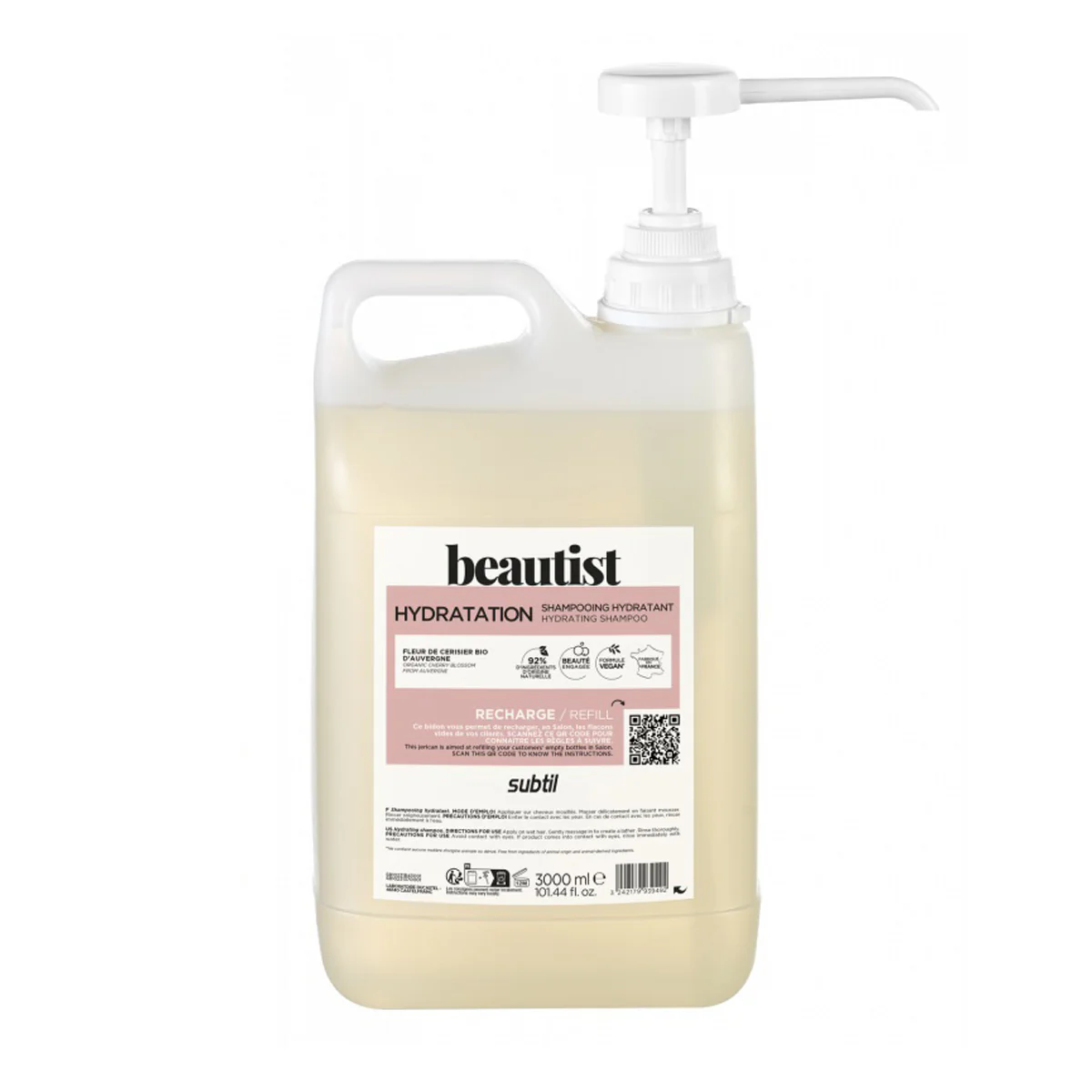 Shampoing Hydratant Beautist 100ml / 300ml / 950ml