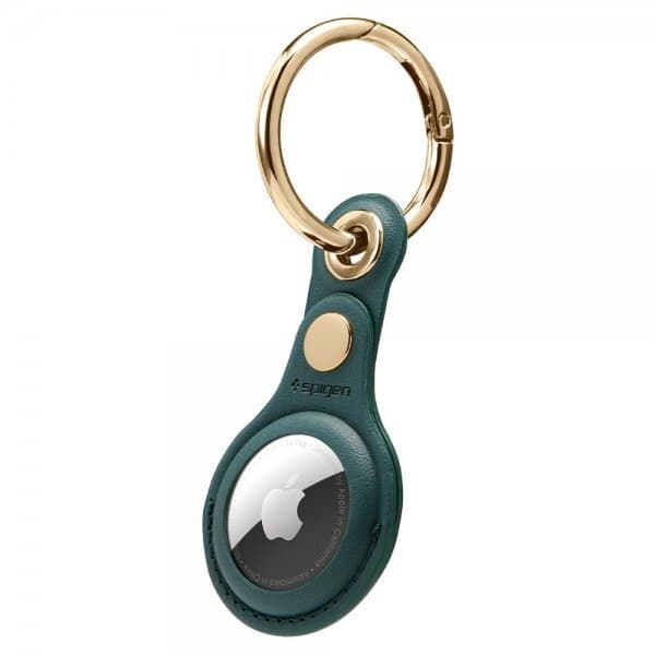 Spigen Apple AirTag Holder Valentinus Midnight Green