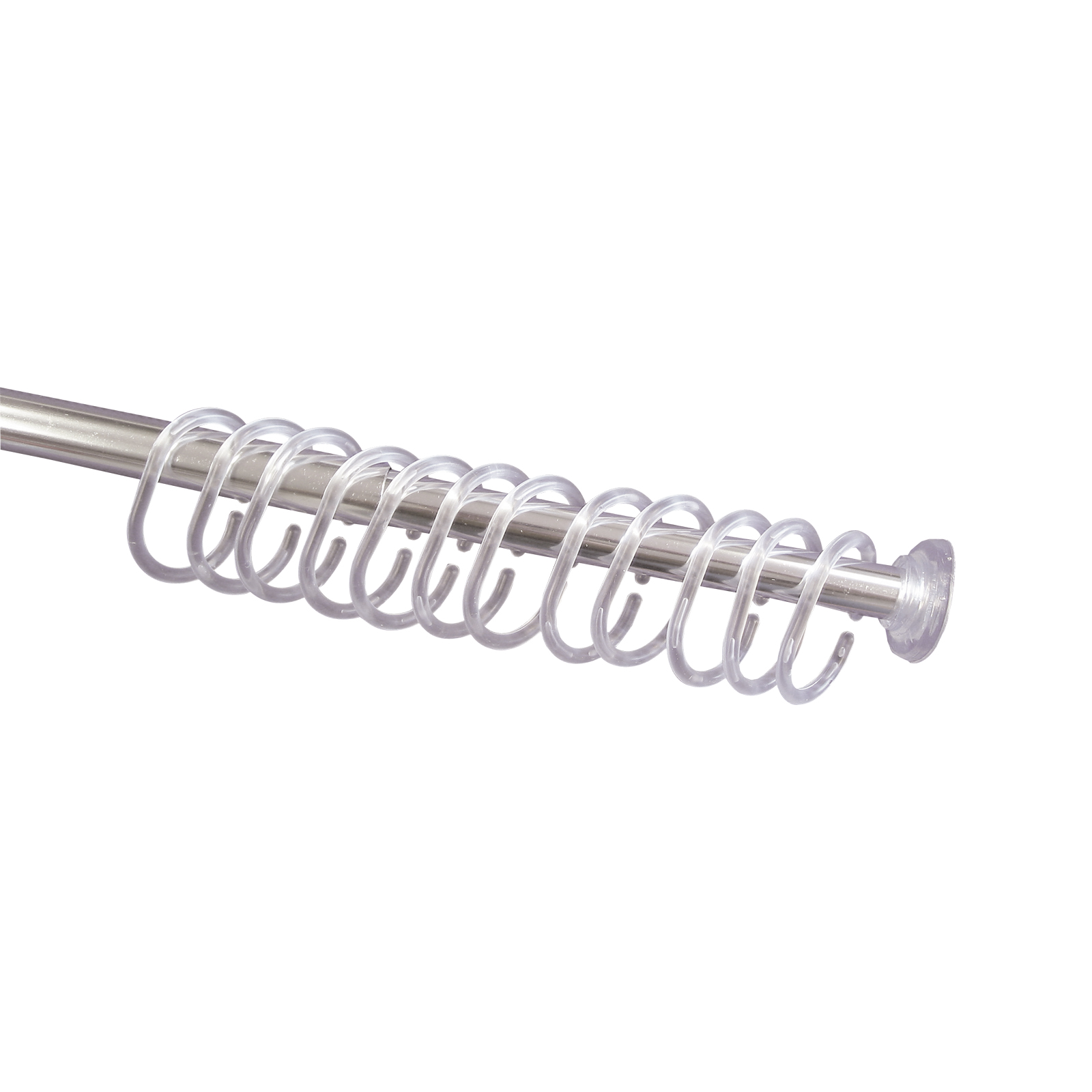 Calimosa Duschvorhangstange - silber