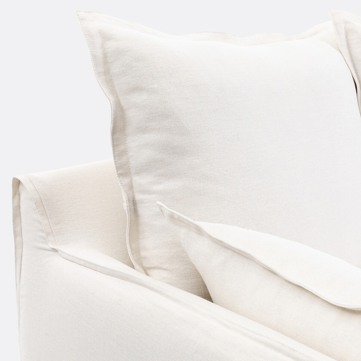 LA REDOUTE INTERIORS<br>Sofá em linho grosso, Odna