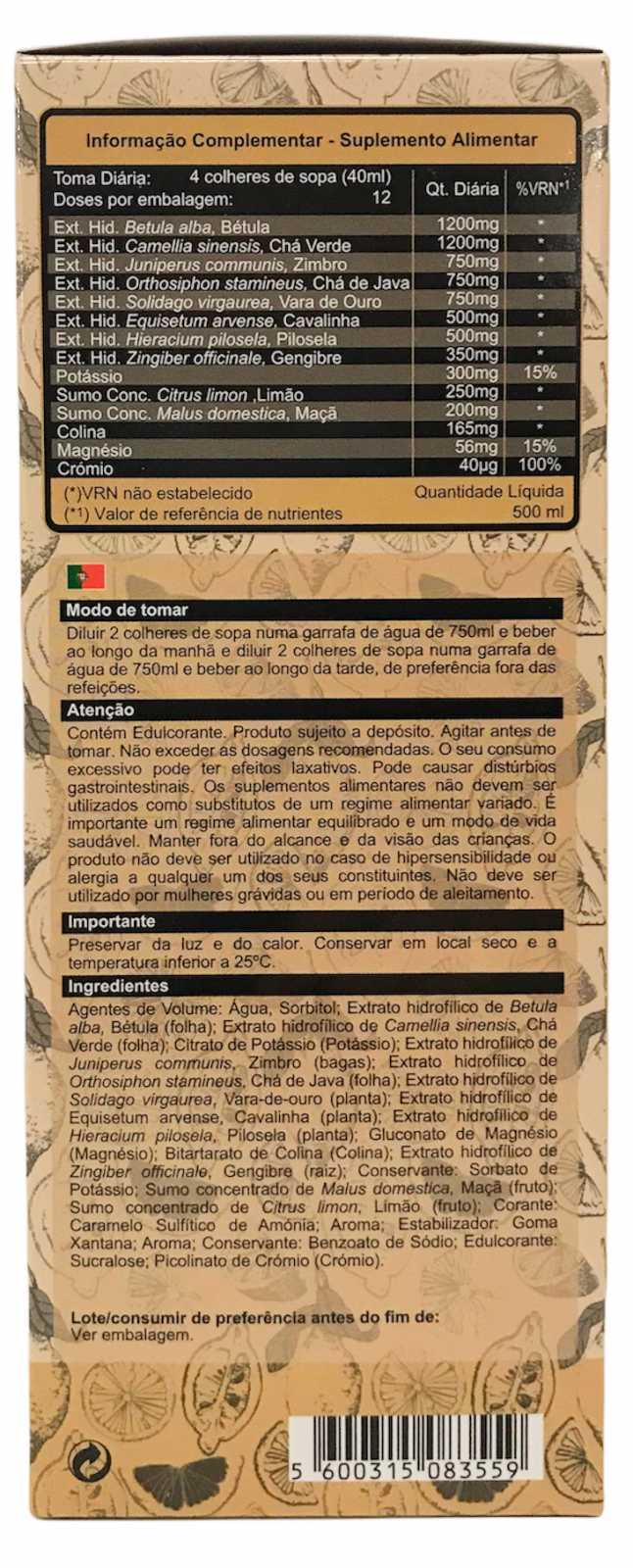 Fharmonat Gengibre e Limão 36 Cápsulas