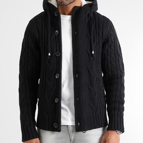 Cardigan Torsade 0297 Noir