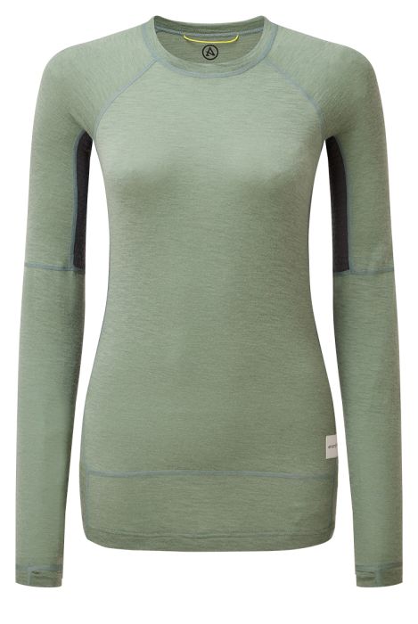 Boulder 125 Crew LS Women uldundertrøje