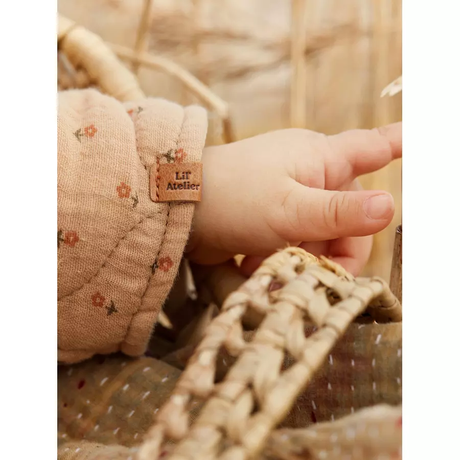 Lil'Atelier Quilt Overall Nbfdamir Croissant