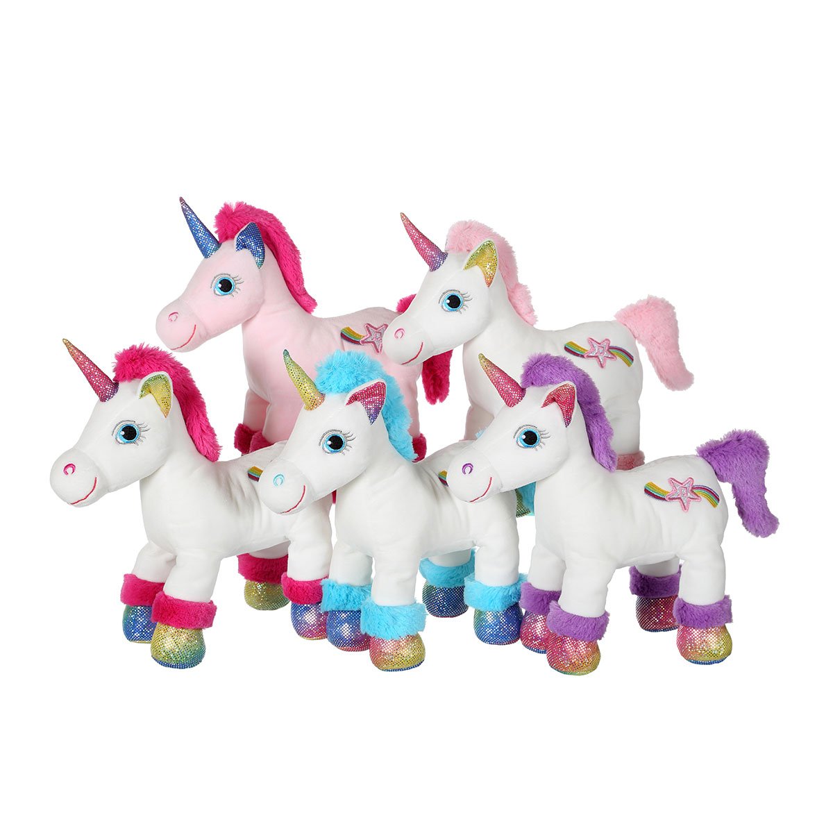 Peluche sonore Licorne Lica Bella Sparkle