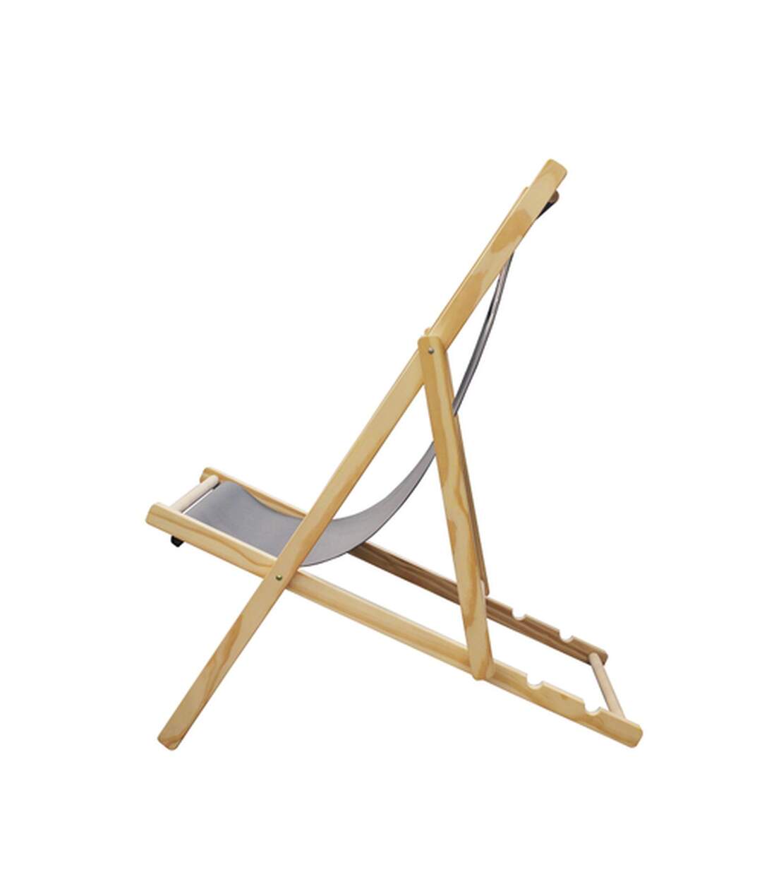 Chilienne en bois design Bella vita Lola - Gris