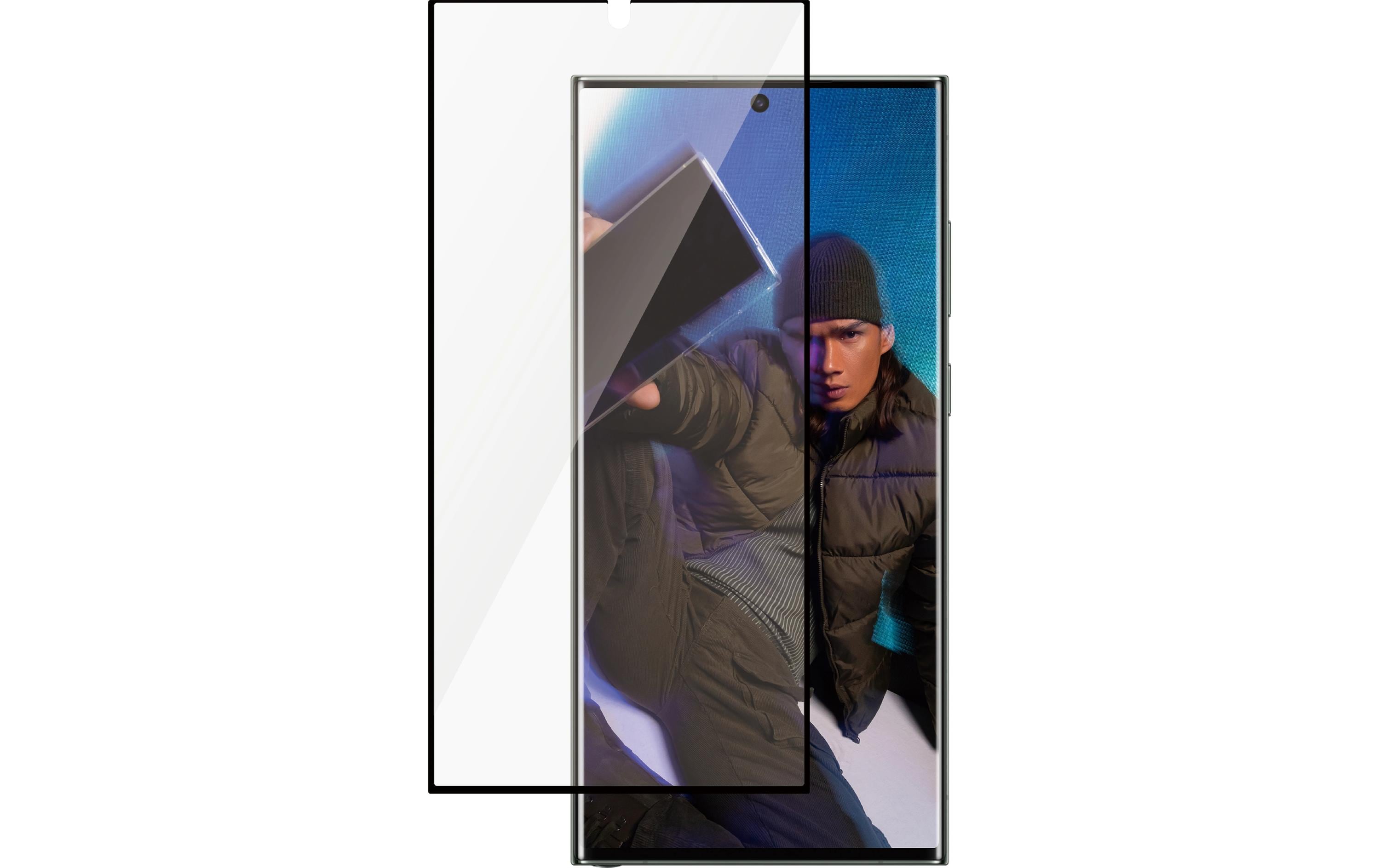 Displayschutz Ultra Wide Fit Galaxy S24 UltraDisplay-Schutzfolie für das Samsung Galaxy S24 Ultra mit Applikator