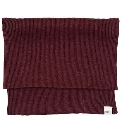 Minimalisma Tube - Rib - Silke/Bomuld - Birk - Ruby Red