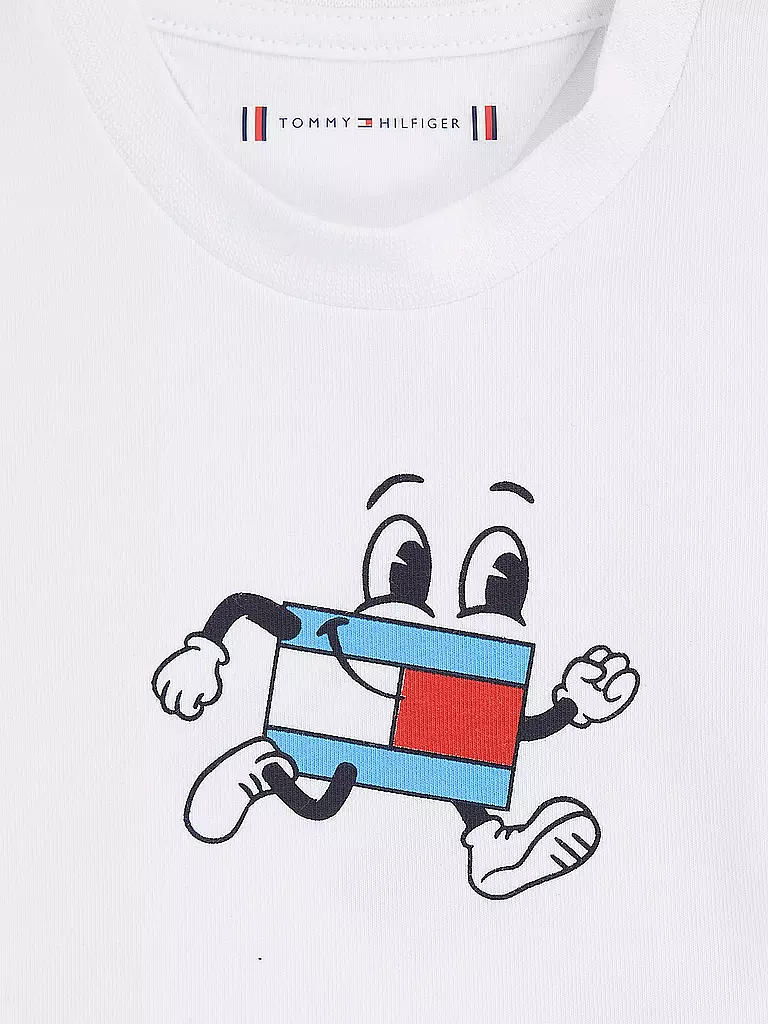 TOMMY HILFIGER Baby Set 2tlg. T-Shirt und Latzhose blau