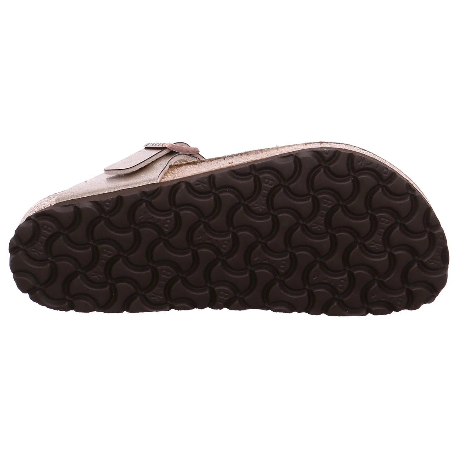 BIRKENSTOCK Bio-Zehentrenner Bronze Lederimitat