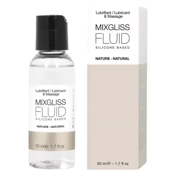 Mixgliss Fluido Lubrificante Natural à Base de Silicone para Massagem 50ml