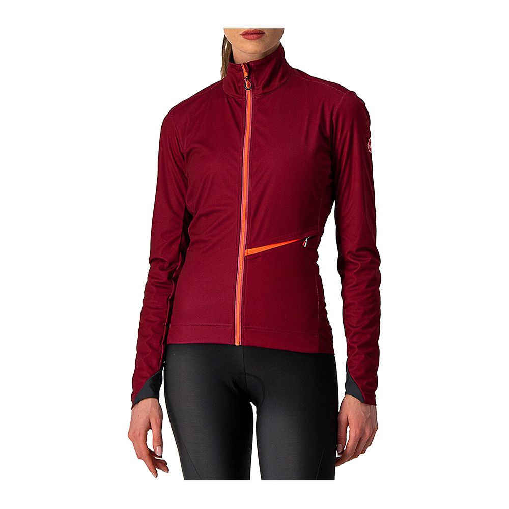Castelli GO W - Veste Femme bordeaux/brilliant pink