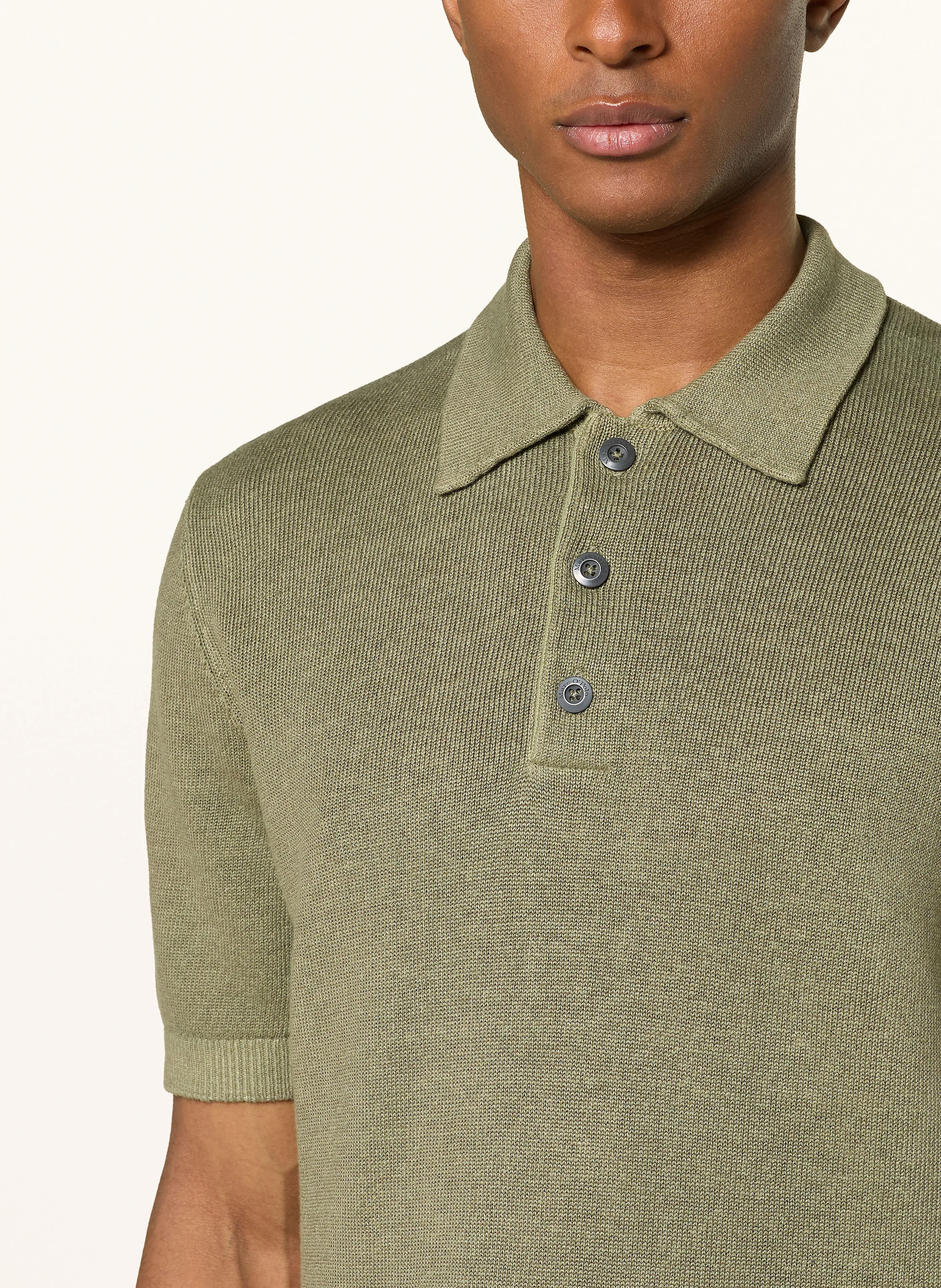 Marc O'Polo Strick-Poloshirt Regular Fit