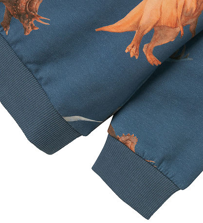 Name It Sweatshirt - NmmPnodino - Krone Blue m. Dino