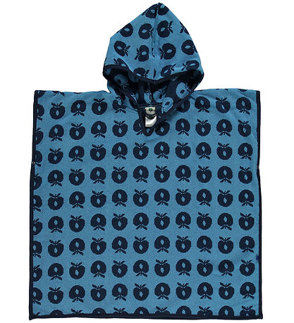 Sm?folk Bådeponcho - Blåe Grotto