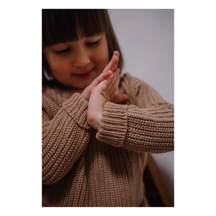 Studio Bohème Pull Coton Bio Bun | Beige