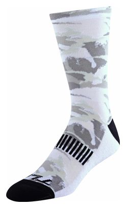 Chaussettes Troy Lee Designs Signature Performance Cement Camo Gris