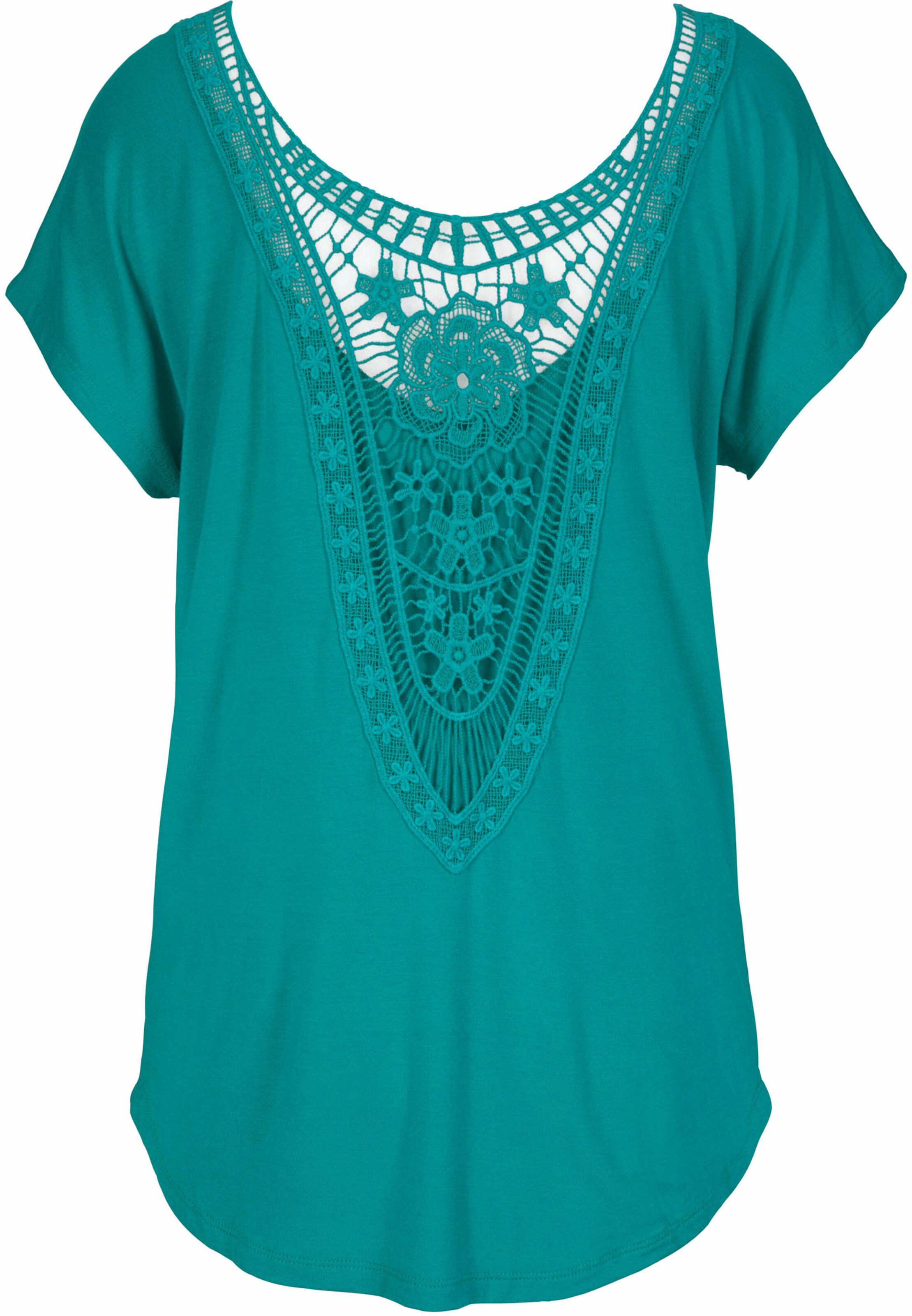 LASCANA Strandshirt in türkis