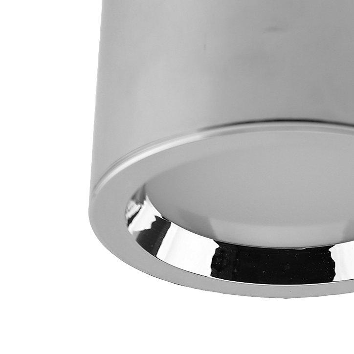 Plafonnier de salle de bain Ipsoot LED intégrée 800lm 13W IP44 Ø10,2cm blanc chaud & blanc neutre GoodHome