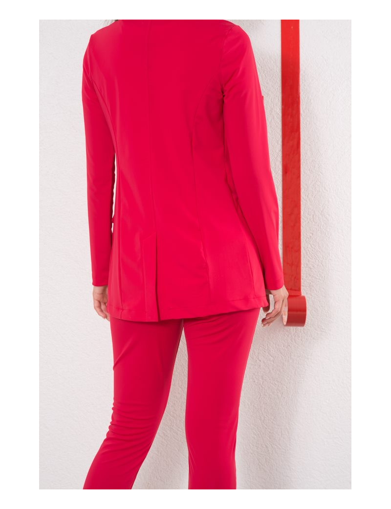 HBT VESTE BLAZER MARIA ESSENTIELS ROUGE HERO