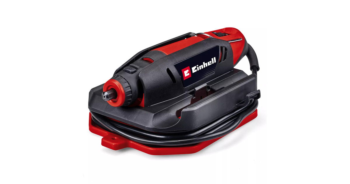 EINHELLTC-MT 150 E Slijp-/Graveermachine graveermachines  (Rood/zwart, Incl. 117-delige accessoireset in praktische opbergdoos)