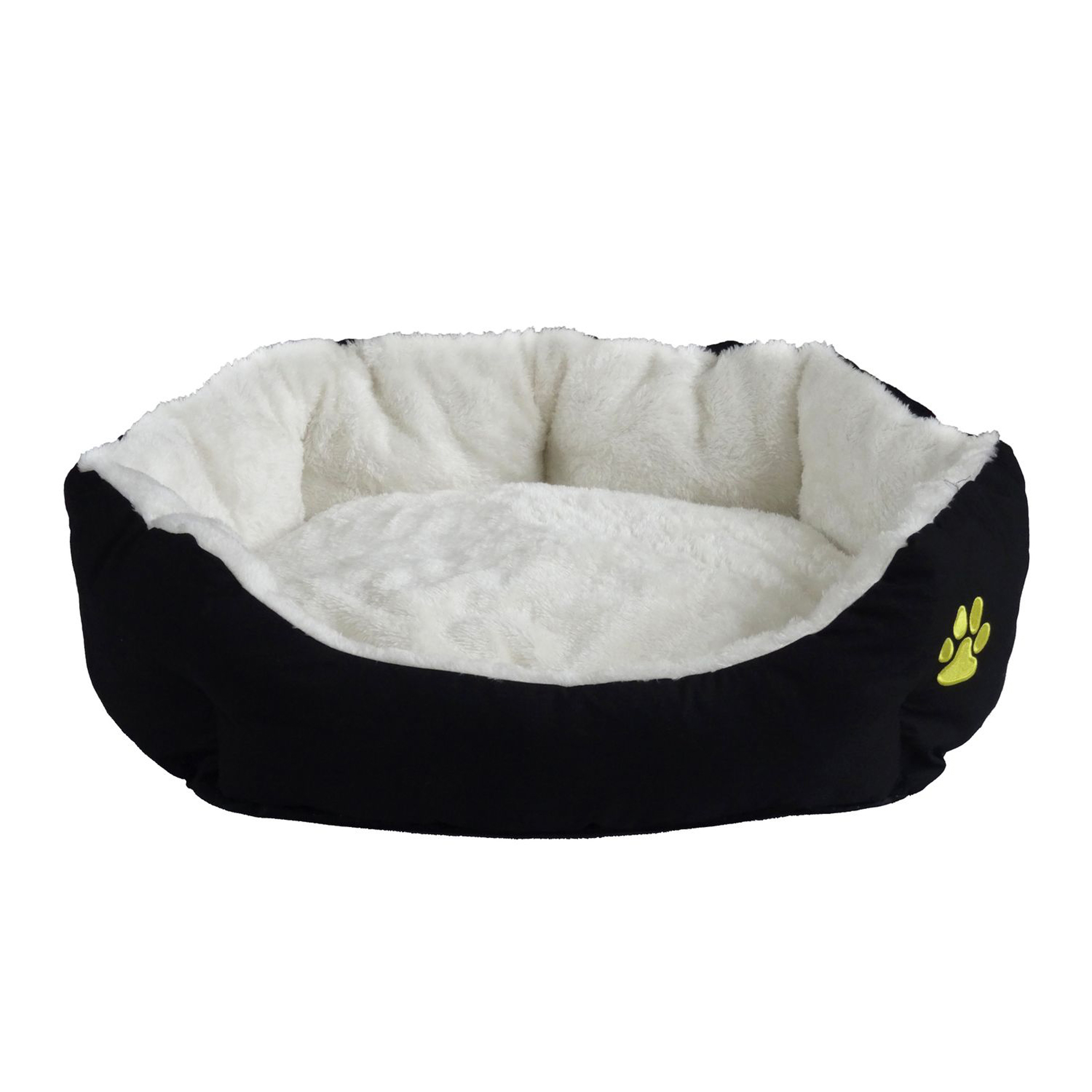 Hundebett Katzenbett PFÖTCHEN M schwarz