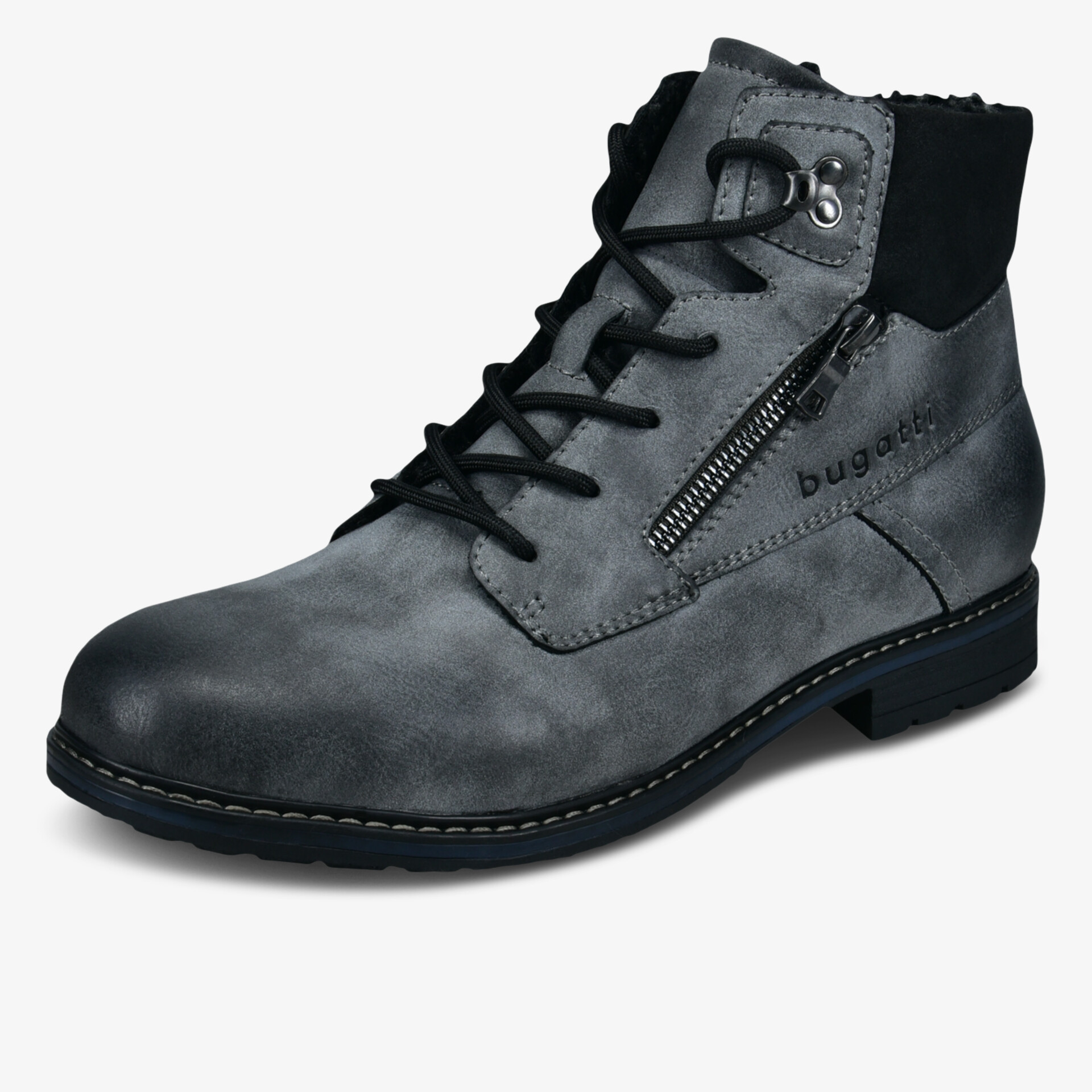 bugatti Herren Winterstiefel grau