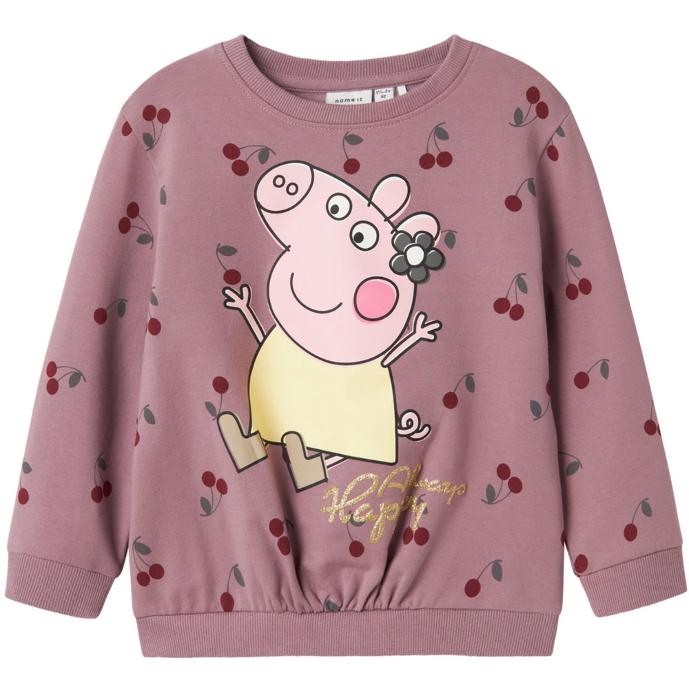Køb Name It Elderberry Damma Peppa Pig Regular Sweatshirt