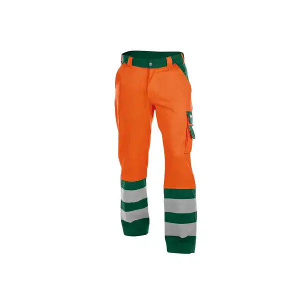 Dassy® Lancaster high visibility arbejdsbukser, g orange og grøn